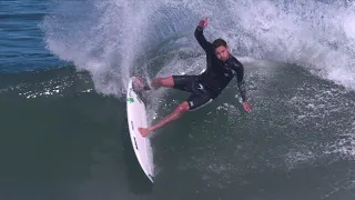 Super Slow Motion Surfing at Haleiwa Surf Break in Hawaii