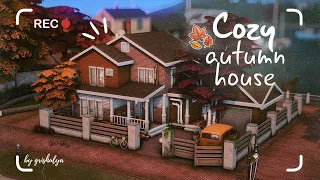 Уютный осенний домик 🍁 | Строительство | The Sims 4 | No CC