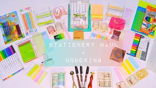 🌺 Stationery Organization + unboxing haul 📦 Aesthetic Desk Makeover ✨