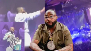 Davido Gives A Lucky Fan $50k  On Stage At Madison Square Gardens US