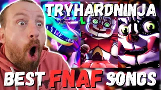 LISTENING to TryHardNinja FNAF Songs! (Welcome Back, We Know What Scares You, Circus of the Dead)