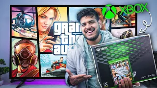 Installing GTA 5 IN XBOX SERIES X - Better Than PS5 😍