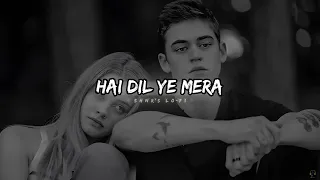 Hai Dil Ye Mera || Slowed + Reverb | Lo-fi || Arijit Singh X Mithoon || Hate Story 2 || SHNR'S LO-FI