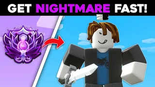 BEST RANK STRATEGY! in Roblox BedWars..