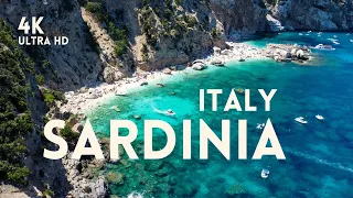 Sardinia 4K - Drone view, Cala Gonone, Cala Luna, Cala Mariolu, Cala Goloritze, travel, sea, beaches