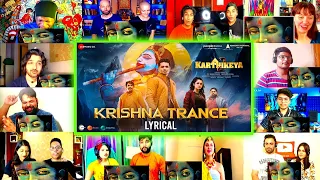 #Krishna Trance (Karthikeya 2) Song Reaction Mashup🙏🙏 | Nikhil ,Anupama P | Kaala B | Only Reactions