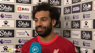 I don't know which goal was better. This one or the City one." Mo Salah on stunning goal vs Watford