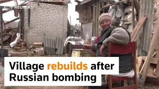 Yakovlivka residents rebuild after Russian air raid