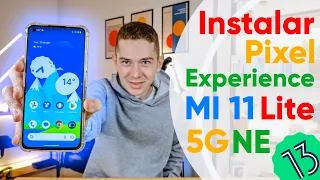 📲Instalar Pixel Experience con Android 13 en tu Xiaomi Mi 11 Lite 5G NE!🔴🟡🟢🔵