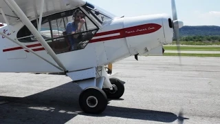 My 1st Solo!… AGAIN! - best + WORST landings back to back - Super Cub - Tail Wheel Flying