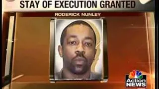 Convicted killer's execution on hold