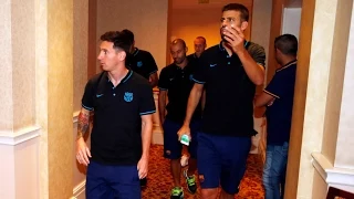 BEHIND THE SCENES – FC Barcelona first day in Georgia