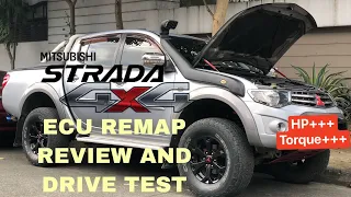 Mitsubishi Strada 2012 GLS VGT-AT 4x4 ECU Remap (NLEX Road Test)