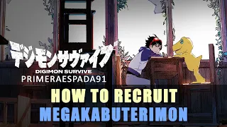 Digimon Survive: Recruiting MegaKabuterimon