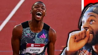 I CAN'T BELIEVE Erriyon Knighton Ends Fred Kerley's Winning Streak Taking Home 200m national at 19