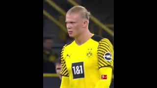 It looked like the Bundesliga points would be shared in BVBTSG   but Dortmund's Erling Haaland had o