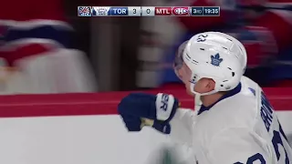 Connor Brown 8th Goal of the Season! 11/18/17 (Toronto Maple Leafs vs Montreal Canadiens)