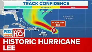 Hurricane Lee Rapidly Intensified From Category 1 To Category 5 Storm In 24 Hours