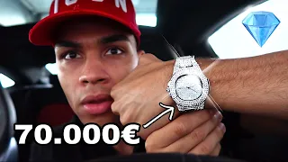 70.000€ DIAMANTEN UHR (ICED OUT) GEKAUFT !!! | Kelvin und Marvin