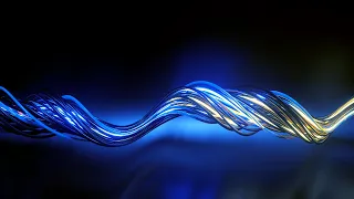 VJ LOOPS Blue Futuristic Network Wires Relaxing Background 4K Screensaver | Visual Meditation