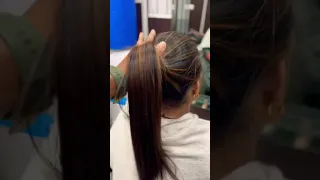 highlight hair colours 💇‍♀️￼.    #hairstyle #viral #youtubeshorts #india