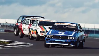 Alfa Romeo GTV6 - 45 Min/ Pit Stop Race - Silverstone GP - HRDC Gerry Marshall Trophy