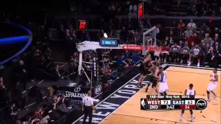 Dirk Nowitzki Alley Oop Dunk | All Star Game 2015