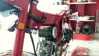 YAMAHA YB100 Shorts Restoration Video by #WaleedAutos