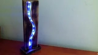 Epoxy Resin Led Lamp - Resin Art