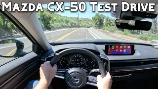 2024 Mazda CX-50 POV Test Drive