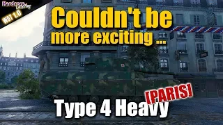 WoT: Type 4 Heavy in Paris,  9.4k dmg, 10 kills, WORLD OF TANKS