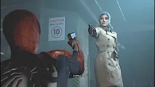 Black Cat Points A Gun At Spider man Ps4 re2 Mod