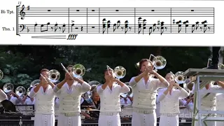 Boston Crusaders 2022 Trombone Feature Transcription