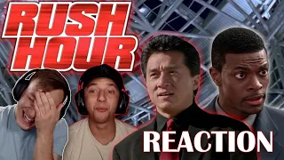 We Can't Believe They Did *THIS* In Rush Hour (1998) MOVIE REACTION!!! FIRST TIME WATCHING!!!