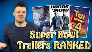 All 8 Super Bowl Movie Trailers Ranked