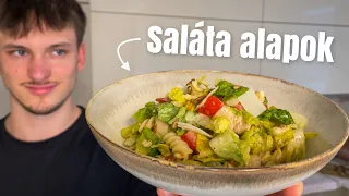 Hogyan készíts salátát, ami nem sz*r