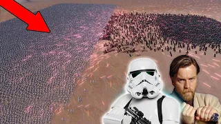 5000 Jedi vs 20000 Storm Troopers - Ultimate Epic Battle Simulator