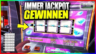 JEDES Mal den Casino JACKPOT Gewinnen 😳 ($2.500.000 in 10 Sekunden) GTA 5 ONLINE MONEY GLITCH 2024