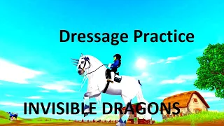 Star Stable- Invisible Dragons || Dressage Off Rail Practice ||