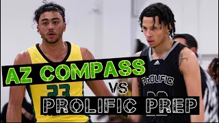 Tre White & Prolific Prep Take On #1 Team In The Country AZ Compass | Crush The Valley
