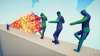 3x GIANT ZOMBIE vs EVERY GOD - Totally Accurate Battle Simulator TABS