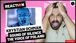 KRYSTIAN OCHMAN m/v "Sound of Silence" by Simon & Garfunkel REACTION | The Voice of Poland