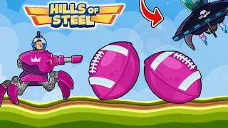 ИВЕНТ ТАЧДАУН на АРАХНИДЕ с БАЛЛИСТОЙ и Клановые Кубки в Hills of Steel танках!