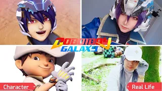 BoBoiBoy Galaxy Characters In Real Life - BoBoiBoy Galaxy - Anak eSDe