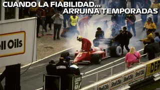 Cuando La FIABILIDAD... ARRUINA TEMPORADAS DE F1 !