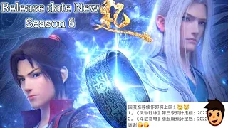 Battle through the heavens Season 6 New Update Release Date Novel All info