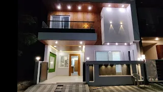 V90 | inside tour of 4 bhk premium villa || house for sale || 25*50 house plan north facing