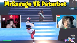 MrSavage VS Peterbot 1v1 TOXIC Buildfights!