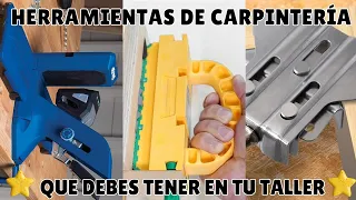 Las 7 Mejores Herramientas para Carpintería de Amazon BUENAS, BONITAS y BARATAS