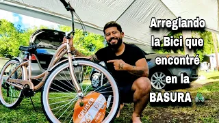 Arreglando la BICI que encontré en la BASURA 🚲 Asi quedó